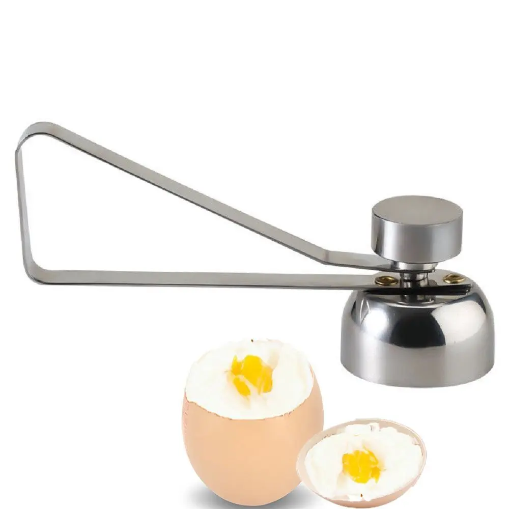Faret vild TRUE ikke Egg Topper Cutter With Stainless Steel, Egg Cracker Tool Of Soft Hard  Boiled Egg Cutter Smooth Round Opening. - Egg Tools - AliExpress