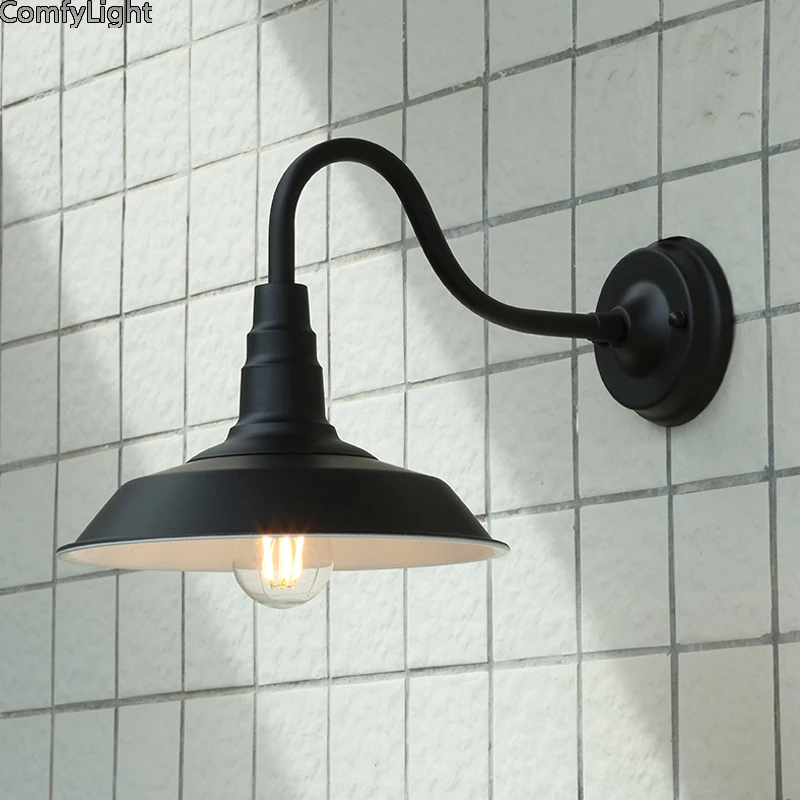 Vintage waterproof outdoor wall lamp villa lamp sconce retro home Decor Royal house/garden patio/courtyard/porch LED wall lights