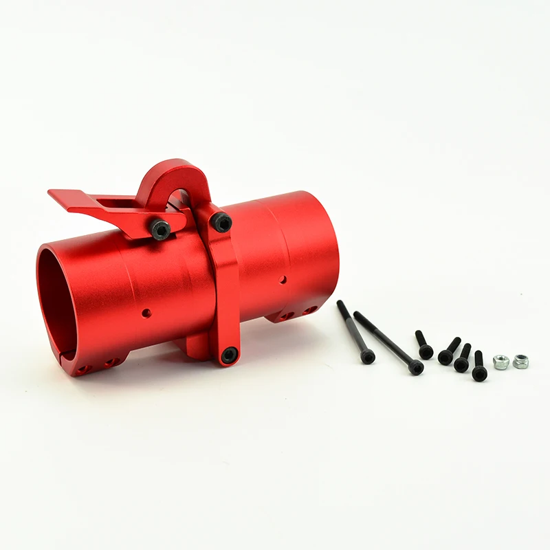 1stuckCNCAluminiumLegierungD25D28D30D35D40mmHorizontaleKlappKit ArmRohrHalterFlachGefaltetfurRCModellUAVDrone|Детали и аксессуары| |