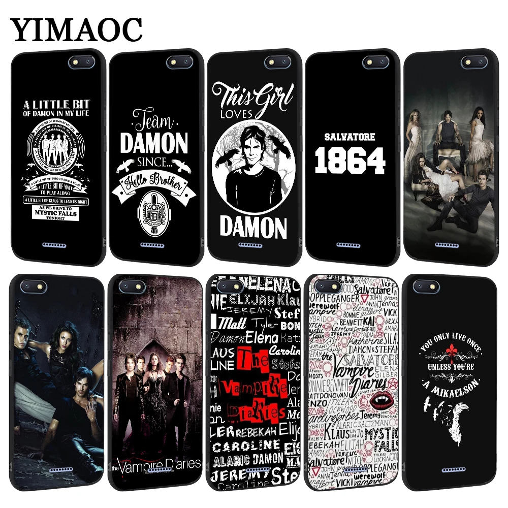 YIMAOC he Vampire Diaries Hot Soft Case for Redmi Note 4 4A 4X 5 Plus 5A Prime 6 Pro 6A 7 S2 Go |