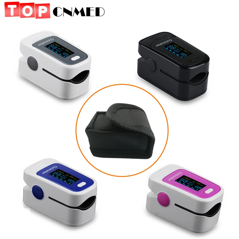 

Pulse Oximeter Visual Alarm Beep Sound SPO2 PR Memory Recall 8 Hours PI Perfusion Index Blood Oxygen Monitor