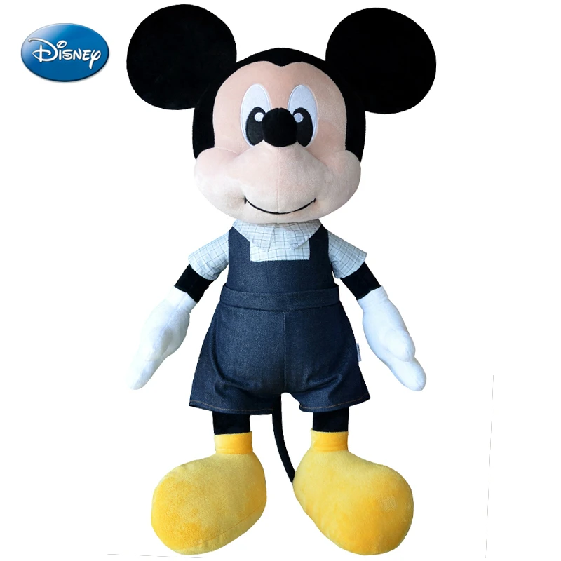 Véritable Disney Mickey Mouse jouets en peluche Minnie Mouse poupées en peluche enfants anniversaire cadeau de noël de haute qualité