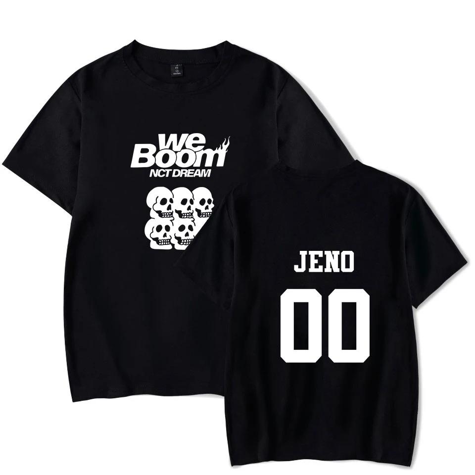 

NCT DREAM Soul album We Boom 2D Style 2019 New Kpop T-shirt Fashion Leisure Summer short-sleeved T-shirt New T-shirt Trend