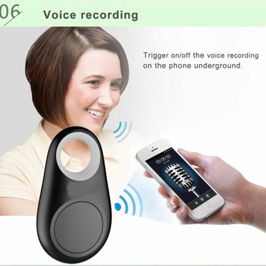 Умное устройство для поиска ключей беспроводной Bluetooth трекер анти-потеря сигнализации смарт-тег Детская сумка локатор домашних животных трекер для iPhone samsung