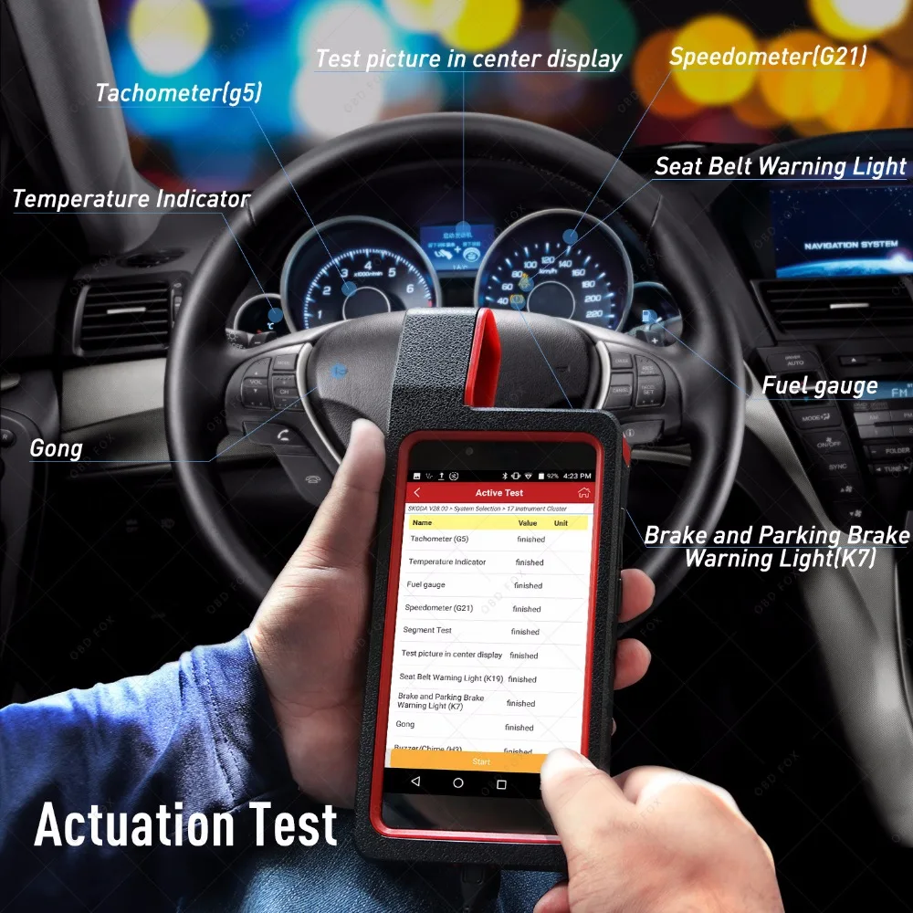 Старт X431 Diagun автомобиля OBD диагностический инструмент 2 года бесплатного
