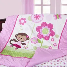 Пододеяльник 100*120 см, детский пододеяльник с вышивкой, мультяшное одеяло для детского сада, кондиционер, Стёганое одеяло, кровать