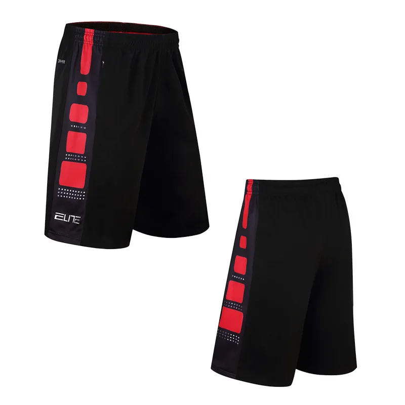 

Factory direct sales elite basketball shorts shorts over the knee five shorts men loose quick-drying running fitness shorts