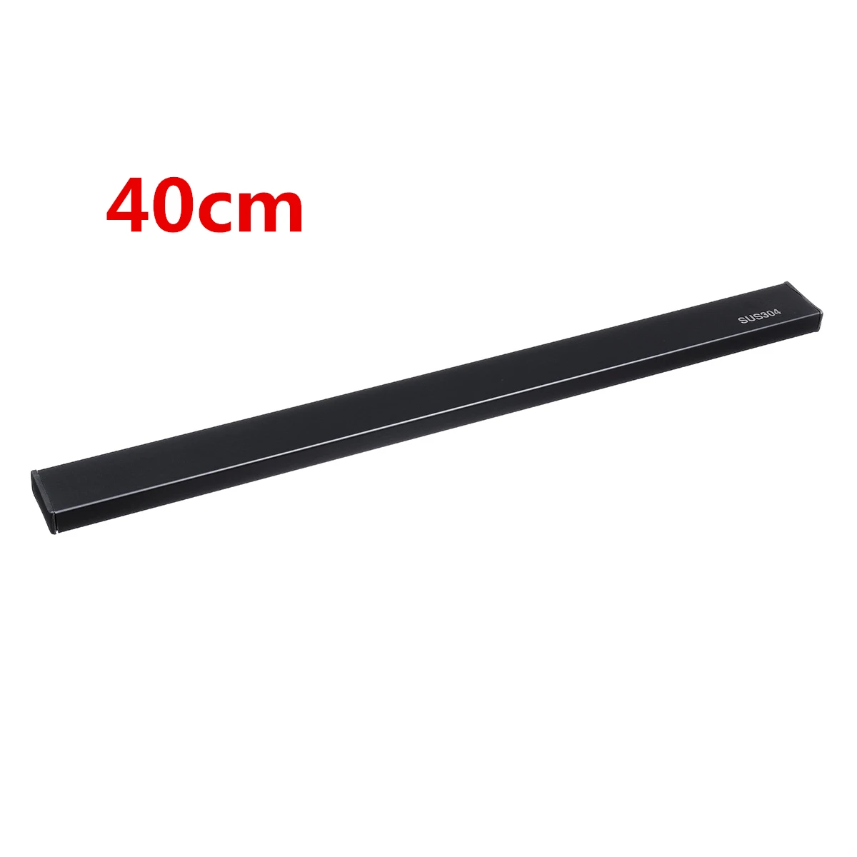 50cm Length Blocks Knife Holder Strong Magnetic Self-adhesive Wall Mounted Kitchen Magnet Bar Holder Display Rack Strip Stand - Цвет: 40cm