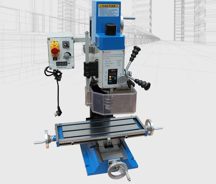 BF20 220V 700W Small scale Multi purpose Rotary Drilling and Milling
