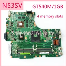 N53SV 4 memory slots GT540M/1GB mainboard REV2.0/REV2.2 For ASUS N53S N53SV N53SN N53SM Laptop motherboard MAIN BOARD N53SV 4 memory slots GT540M/1GB mainboard REV2.0/REV2.2 For ASUS N53S N53SV N53SN N53SM Laptop motherboard MAIN BOARD