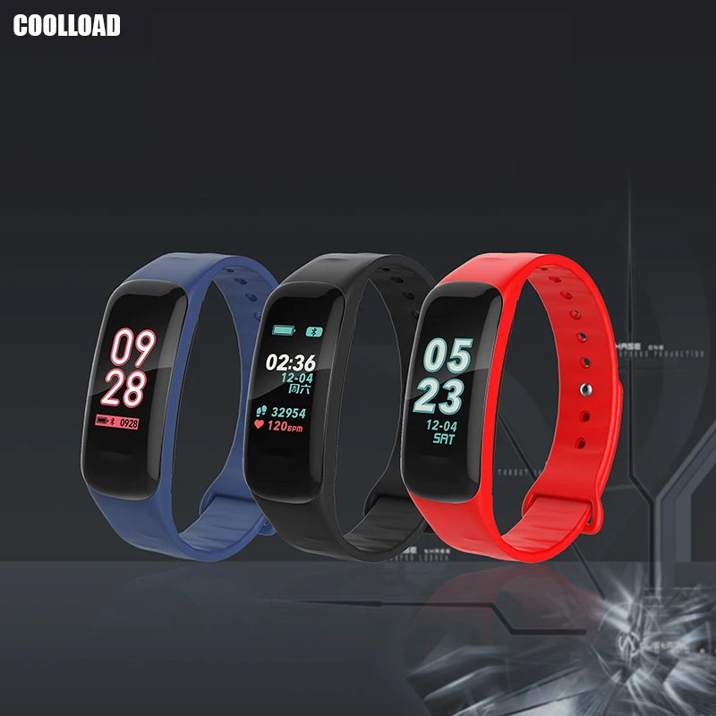

COOLLOAD Fitness Bracelet With Blood Pressure Monitoring Smart Watcher Support Bluetooth 4.0 For Android IOS Fitness Tracke