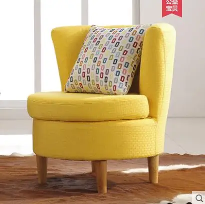 Луи моды гостиной диваны скандинавские ткани одиночные комбинации современный минималистский современный Тигр стул - Цвет: G2