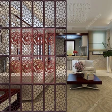 Волокно из массива дерева с резьбой висит Экран спальня настенные заметки входа, гостиной, художественное украшение для дома размер 39*19*5 см