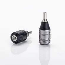 EZ Quake Регулируемый Картридж Татуировка сцепление 28 мм алюминиевая трубка черный темно-серый 2 иглы бар для картриджа иглы и машины 1 шт