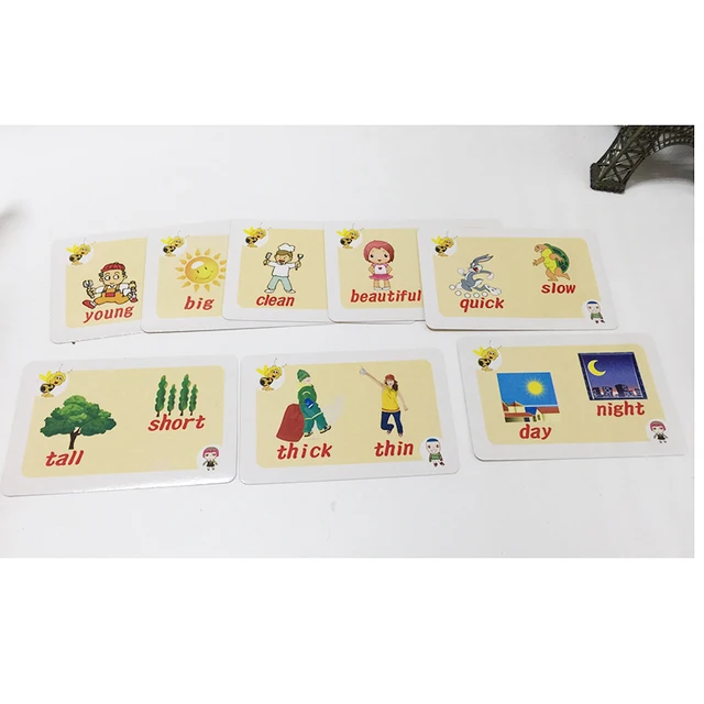 36pcs set creative preschool learning animal abc math cards book for abcmath
