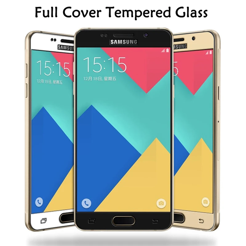 Ekdme полное защитное покрытие, Стекло для samsung Galaxy A3 A7 J5 S7 S6 S5 S4 A5 Note 5 4 J7 J5 Prime Высококачественная закаленная пленка