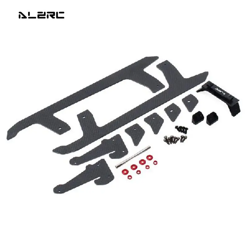 

High Quality ALZRC Devil 505 FAST RC Helicopter Parts Carbon Fiber Landing Skid Set For RC Helicopter Parts