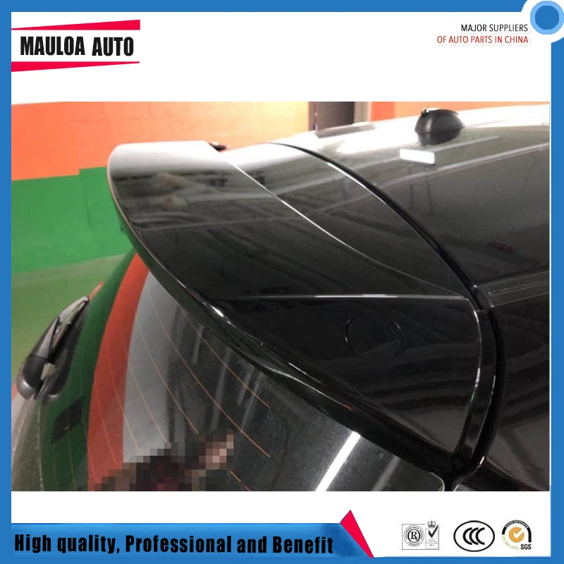 

High quality ABS black white primer unpainted color car rear roof spoiler for Swift 2018 swift 18