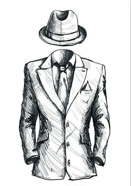 NoEnName_Null Custom Made Groomsmen Groom Tuxedos Men Suit 2017 Wedding Best Man suits (Jacket+Pant