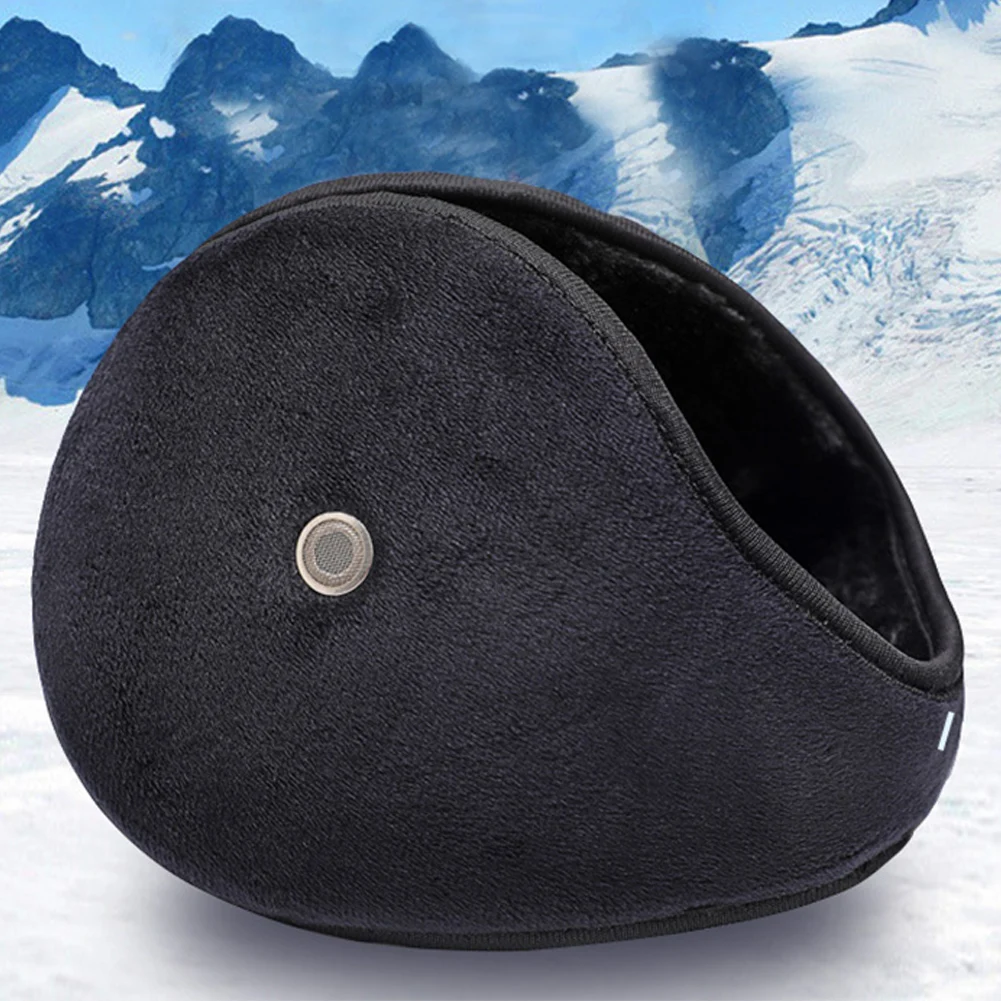 

Winter Accessory Skiing Answer Phone Earmuffs Ear Warmer Ear Protector With Earholes Unisex Earflap Plush Hunting Cover Fashion