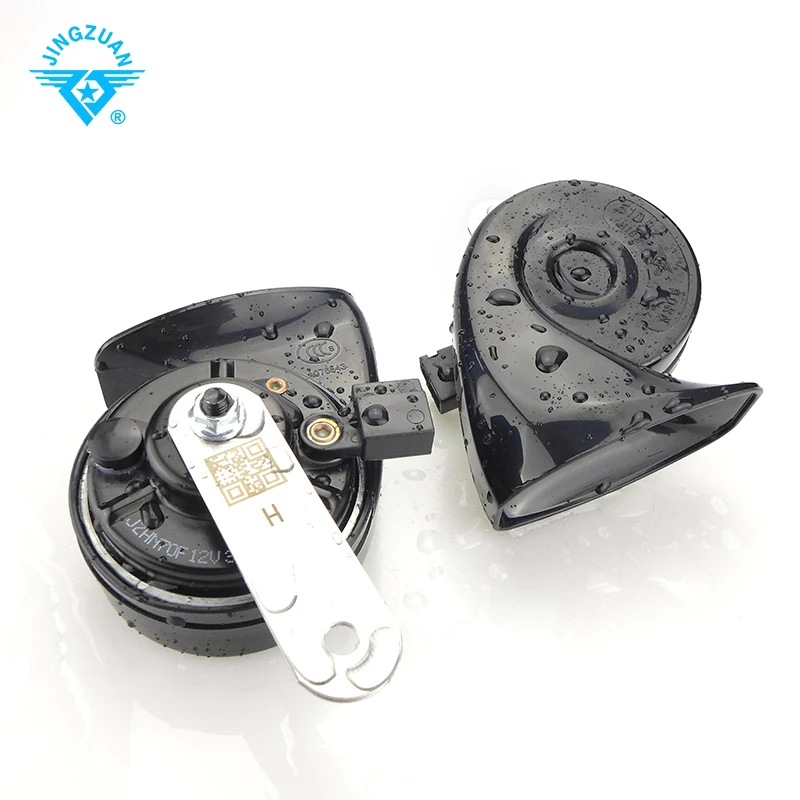 Ceny JINGZUAN 2019 New Arrival Patent głośny ślimak klakson wysokiej jakości 12V róg wodoodporny 105 115DB 2PC Car Styling dla TOYOTA tylko