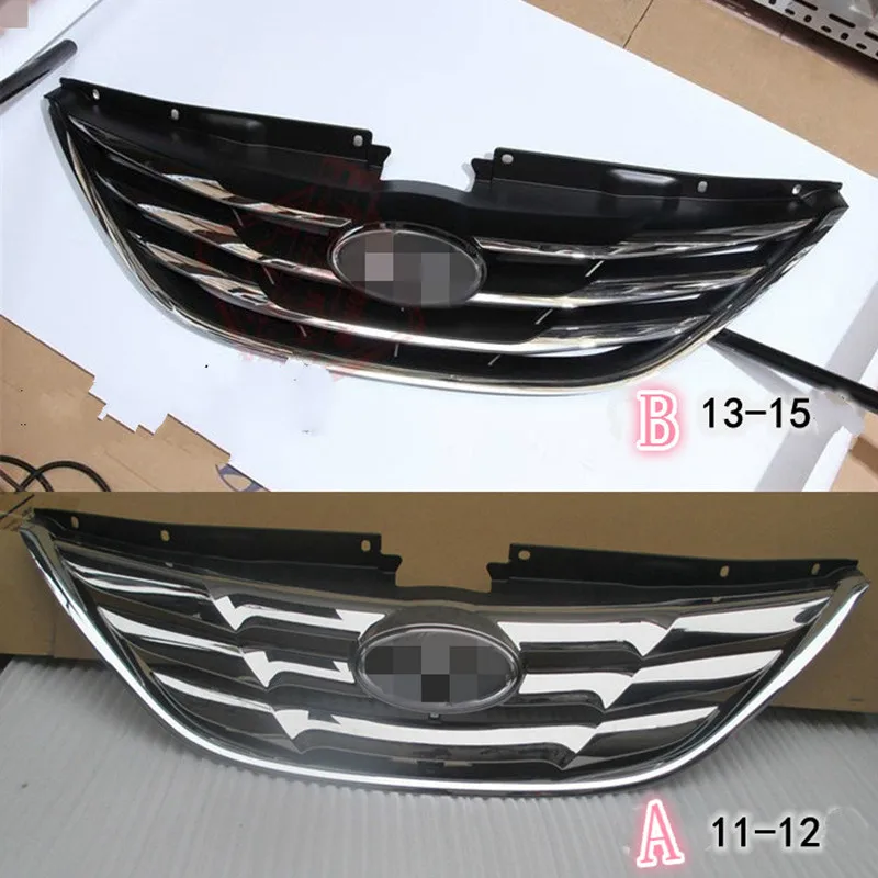 New OEM Front Bumper Lower Grille Moulding Trim Chrome For 13-15 Santa Fe
