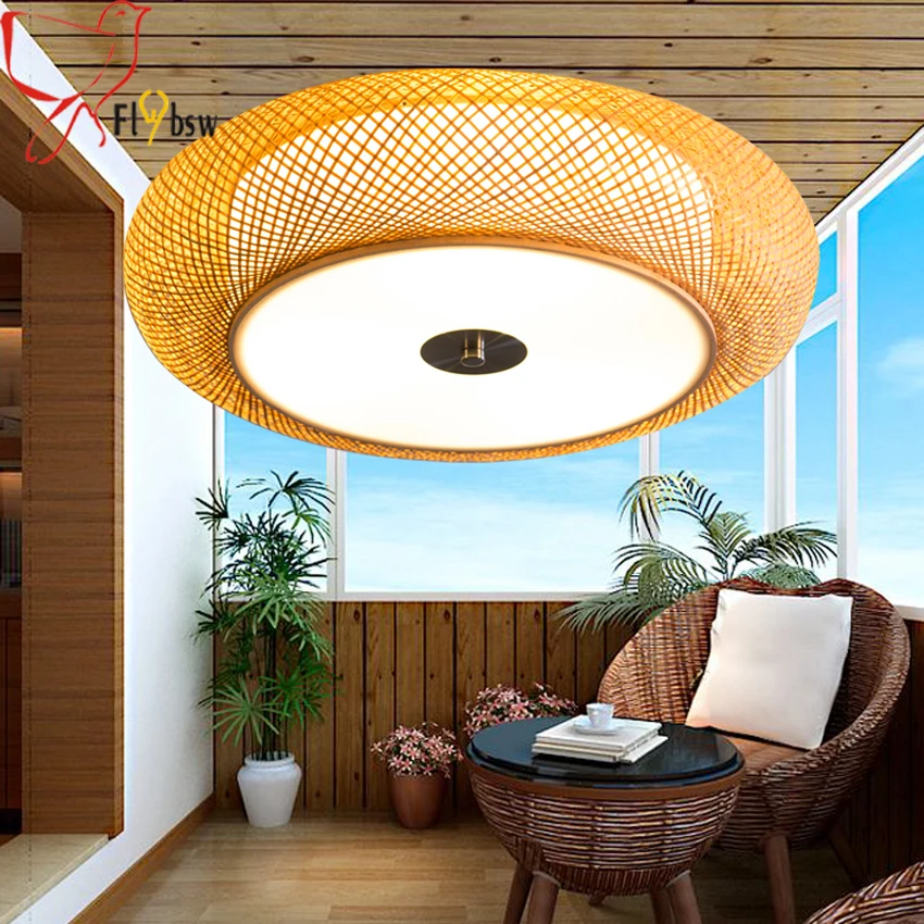 Buy Japanese style Led Round Ceiling Lights Dia 40