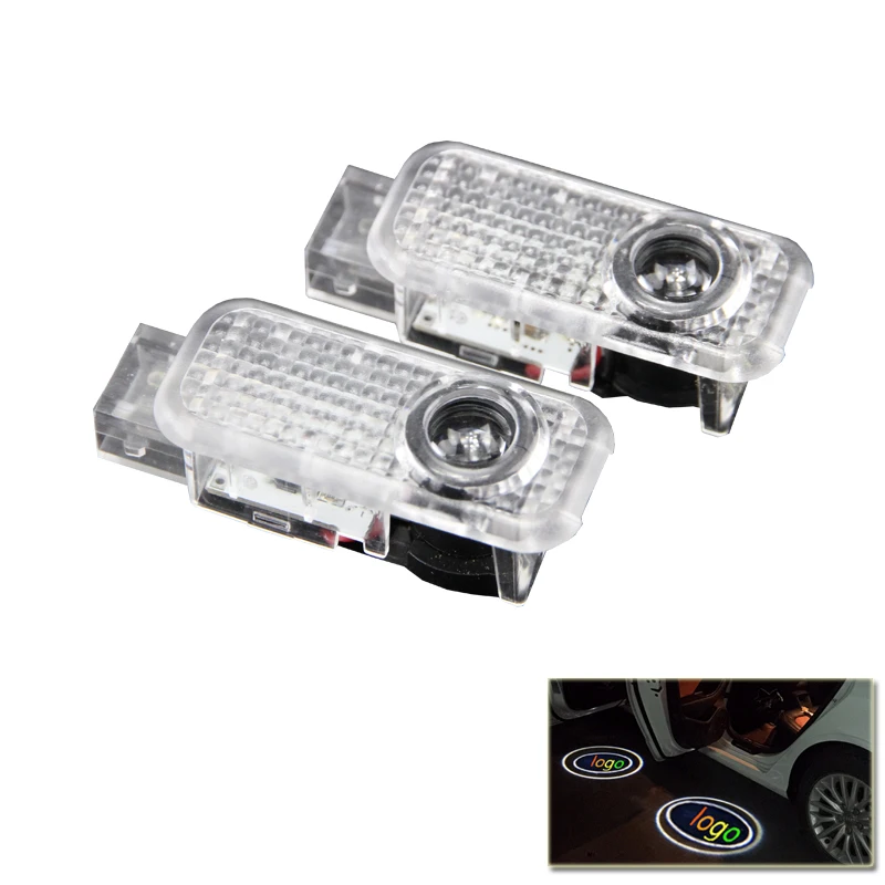 

Fits For Porsche Cayenne 03-06 Car-Styling Led Car Laser Emblem Door Lamps Logo Shadow Projector 3D Welcome Lights Bulbs