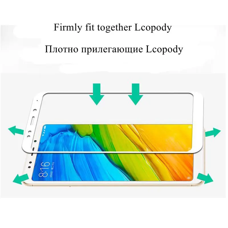 Полное покрытие закаленное стекло для Xiaomi Redmi S2 4A 4 Pro 5 Plus Note 4X 5A Prime защита экрана