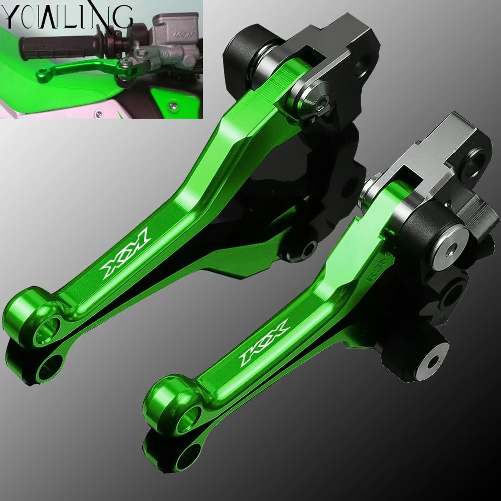 Рычаг ручного тормоза для мотоциклов рычаги сцепления Kawasaki KX250 KX 250 2000 2001 2003 2004