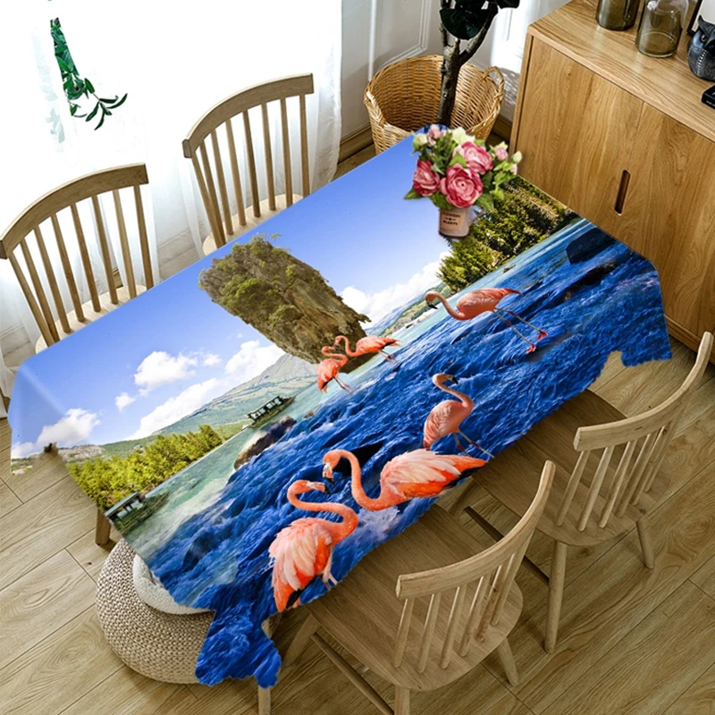 تخصيص 3D سماط الأحمر فلامنغو زيبرا نمط الغبار مفرش طاولة مستطيلة جولة رشاقته البوليستر القطن الجدول غطاء تخصيص 3D سماط الأحمر فلامنغو زيبرا نمط الغبار مفرش طاولة مستطيلة جولة رشاقته البوليستر القطن الجدول غطاء