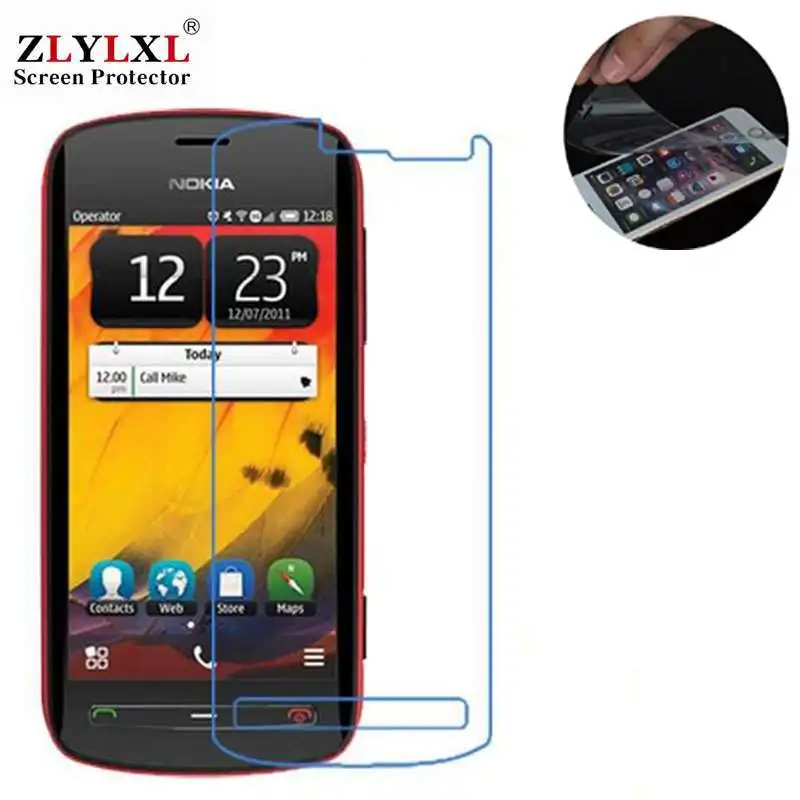 3 pcs HD touch screen protector film for nokia 808Phone Screen