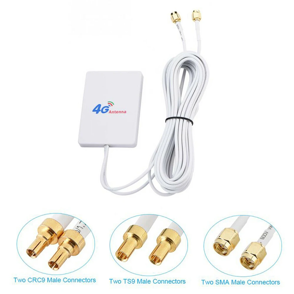 4G/3G Wi Fi антенна 28dBi LTE усилитель сигнала Мобильный маршрутизатор SMA/TS9/CRC9 сетевая