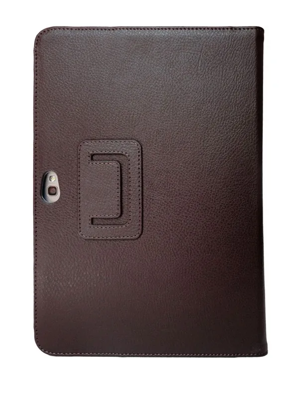 Тонкий складной чехол-подставка в стиле ретро из искусственной кожи для samsung Galaxy Note 10,1 2012 GT N8000 N8010 N8020 чехол-карандаш для планшета - Цвет: N8000 N8010 brown