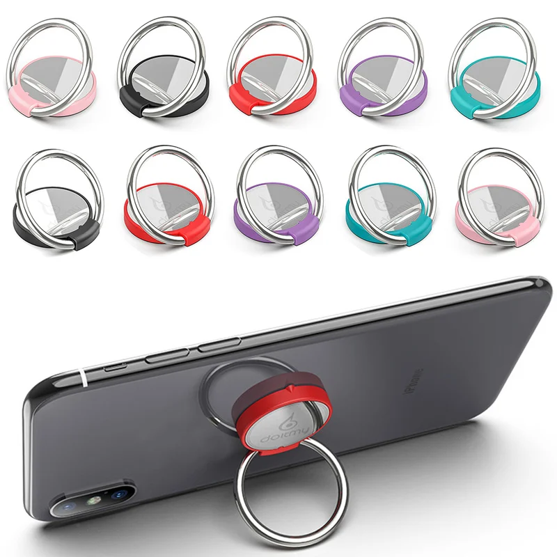 

Mobile Phone Case Ring Buckle Self-sticking Magnetic Car Phone Holder fashion Round Stands Supports Bracket 60%