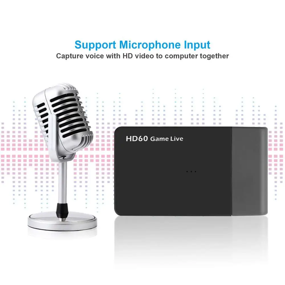 EZCAP 261M USB 1080 видеозахват 3 0 P 60FPS HDMI в карта видеозахвата для игр с микрофоном|Карты