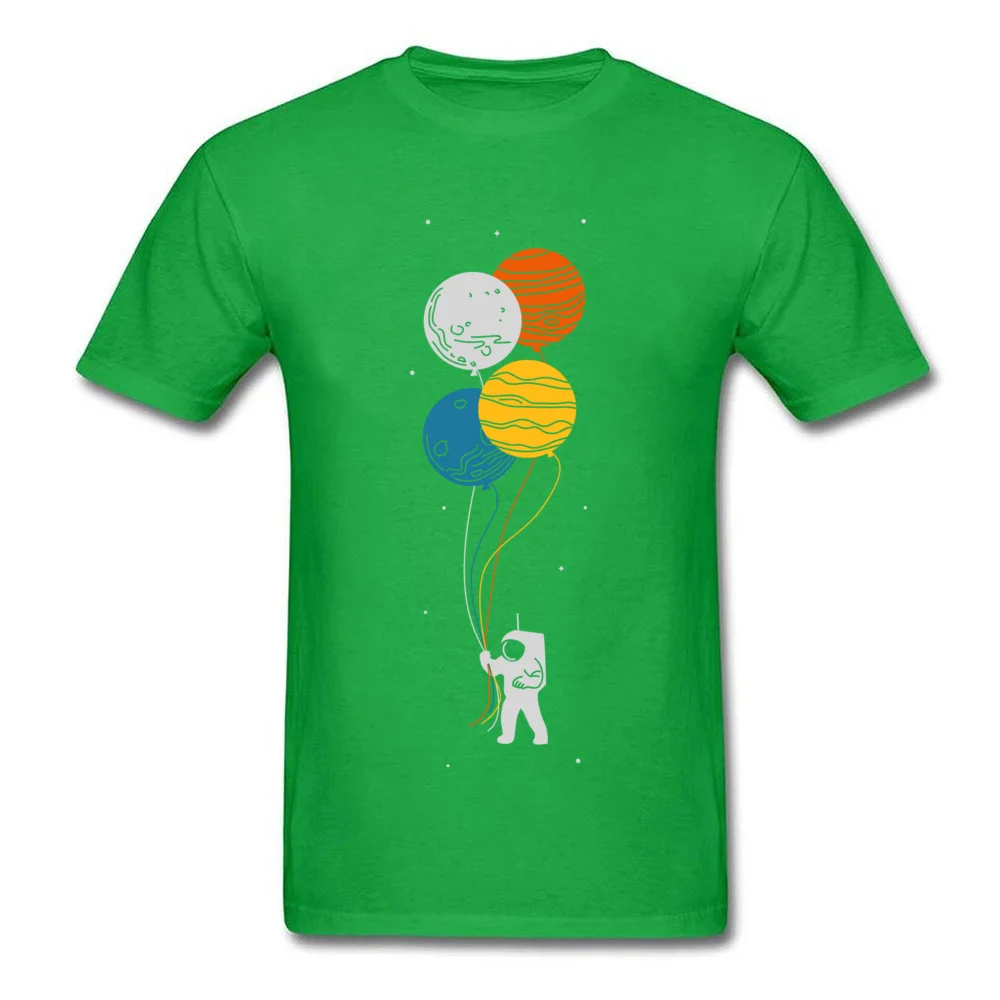 space oddity T-shirts Short Sleeve Classic Company Men's VALENTINE DAY Tops Shirt Classic T Shirt Crew Neck Pure Cotton space oddity green
