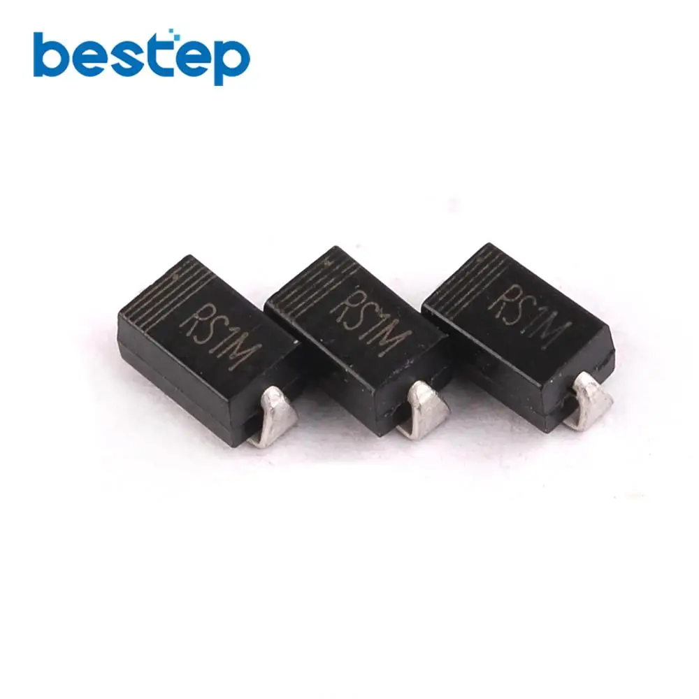 100pcs fr107 rs1m 1000v 1a smd fast recovery diode in diodes from electronic components 100pcs fr107 rs1m 1000v 1a smd fast recovery diode in diodes from electronic components