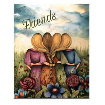 

RM00022 5D DIY Diamond Embroidery girl friends Diamond Painting Cross Stitch Square Rhinestone Mosaic home decoration