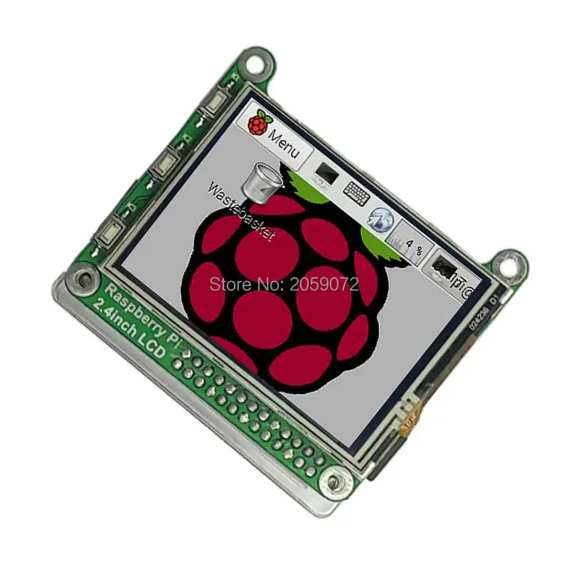 Плата Raspberry Pi zero W Pi0 2 4 дюймовый ЖК дисплей чехол для камеры 8g sd карта сенсорный