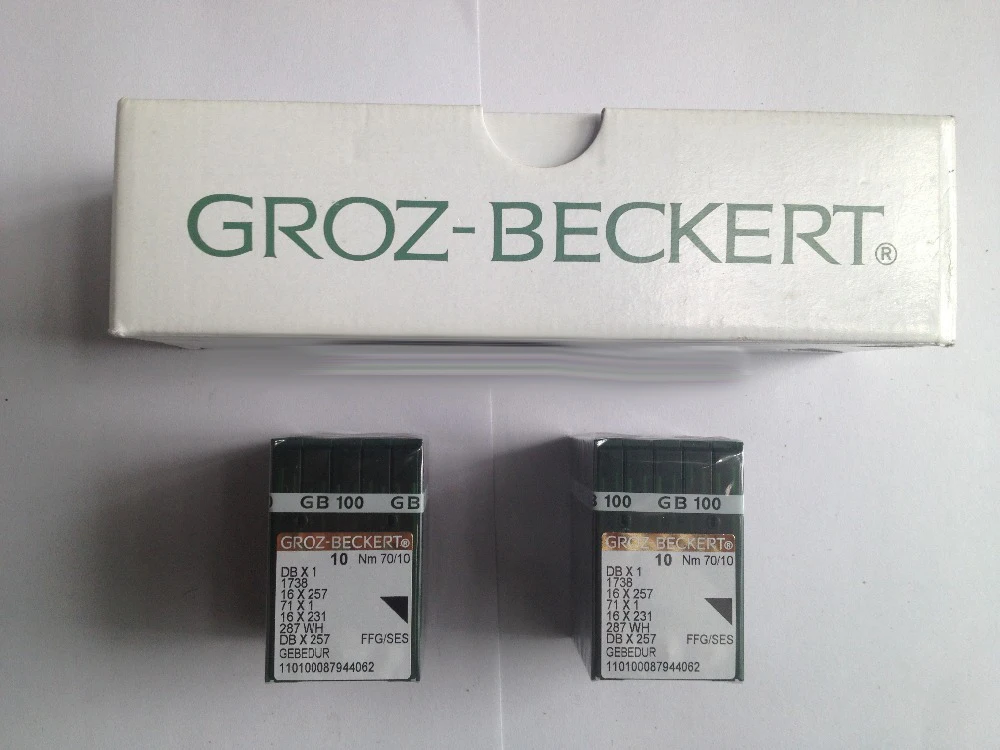 Not Insale 100% ORIGINAL GROZ-BECKERT NEEDLES MADE IN GERMANY DBX1 GEBEDUR SIZE 70/10 Sewing Machine Parts |