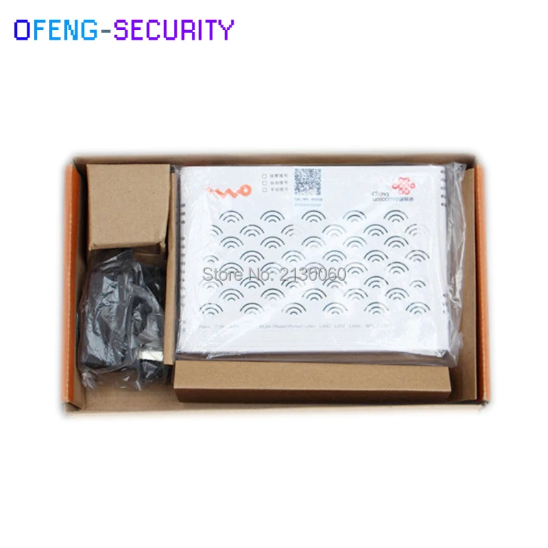 original ZTE EPON ONU F427 with 4FE LAN ports, 2 phone ports and wifi 55