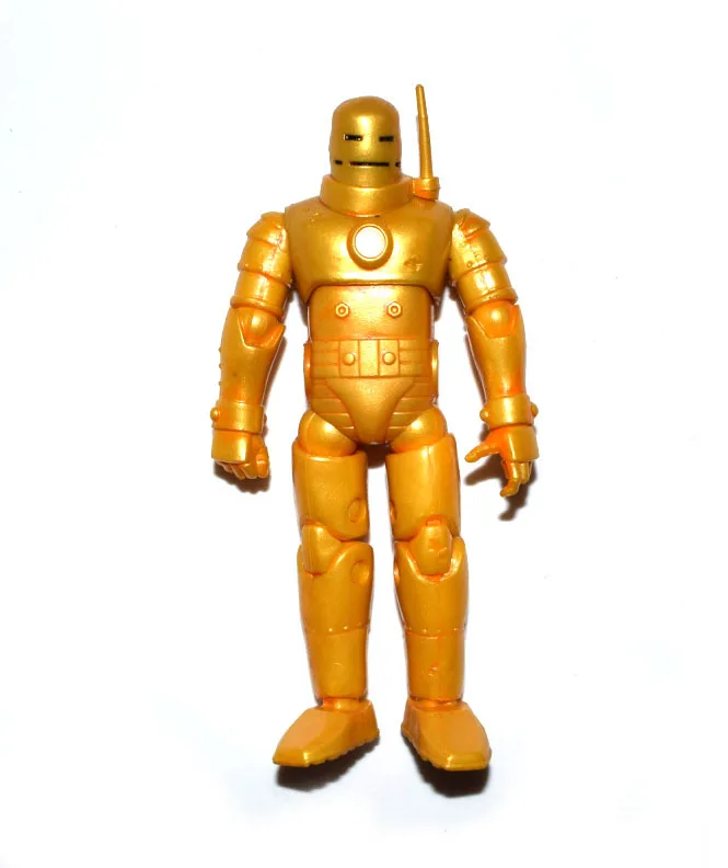 

Marvel Universe Gold Ironman MK1 Loose 3.75" Action Figure Toy Doll
