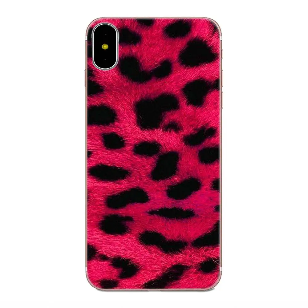 Леопардовый Cheetah модный Ультратонкий чехол для телефона с мультяшным рисунком