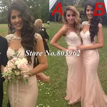 2016 New Long Bridesmaid Dresses Sweetheart Mermaid Sexy Cheap Prom Gowns Chiffon Backless Formal Party Dresses Gowns B62