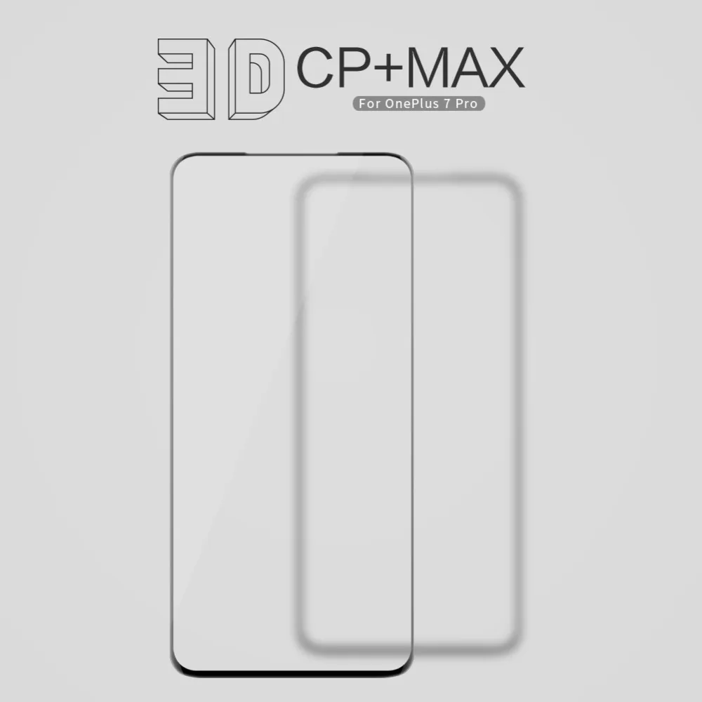 Закаленное стекло Nillkin для OnePlus 7 Pro/One Plus 7 Pro Полное покрытие 3D CP+ MAX Защитная пленка для экрана для Oneplus 7