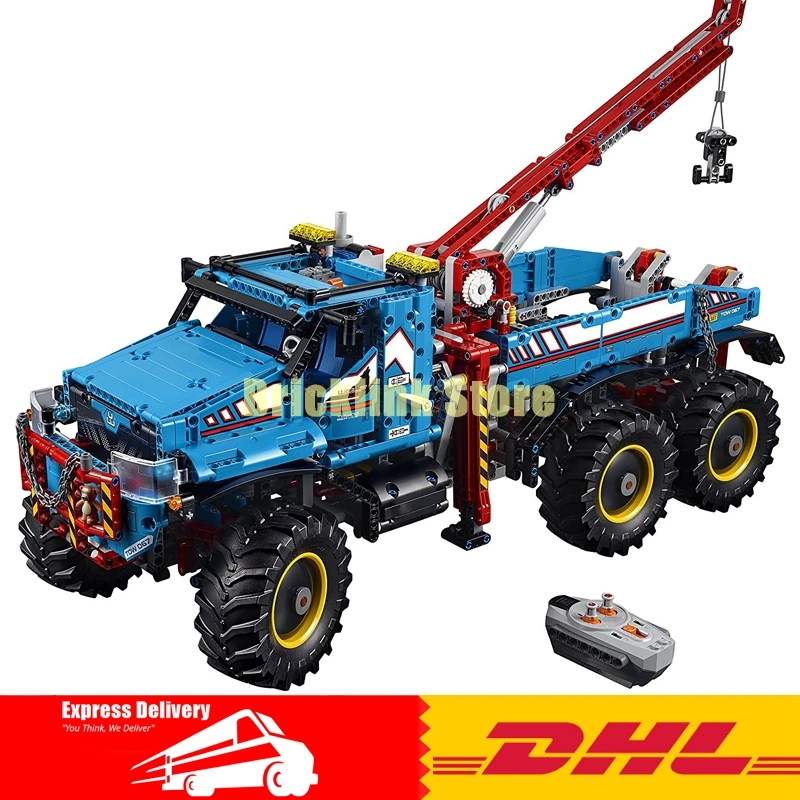 

Wowpa 20056 1912Pcs Technic Ultimate All Terrain 6X6 Remote Control Truck Building Blocks Bricks Compatible Legoinglys 42070