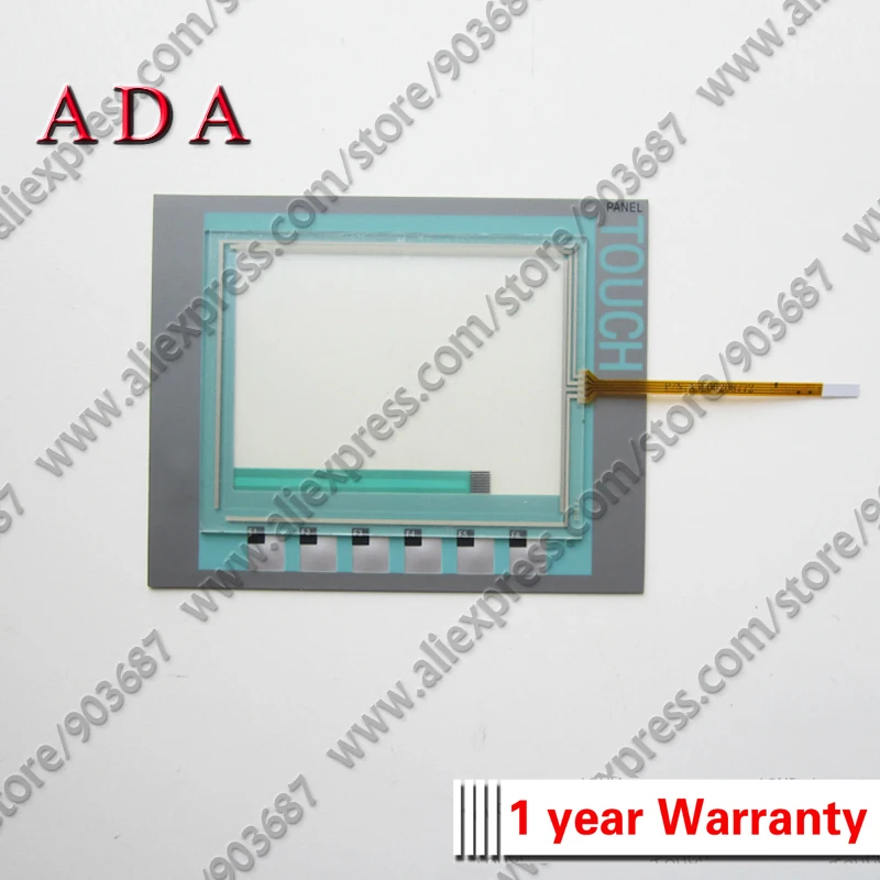 

Touch Screen Digitizer for 6AV6 647-0AC11-3AX0 KTP600 Touch Panel for 6AV6647-0AC11-3AX0 KTP600 with Membrane Keypad Switch