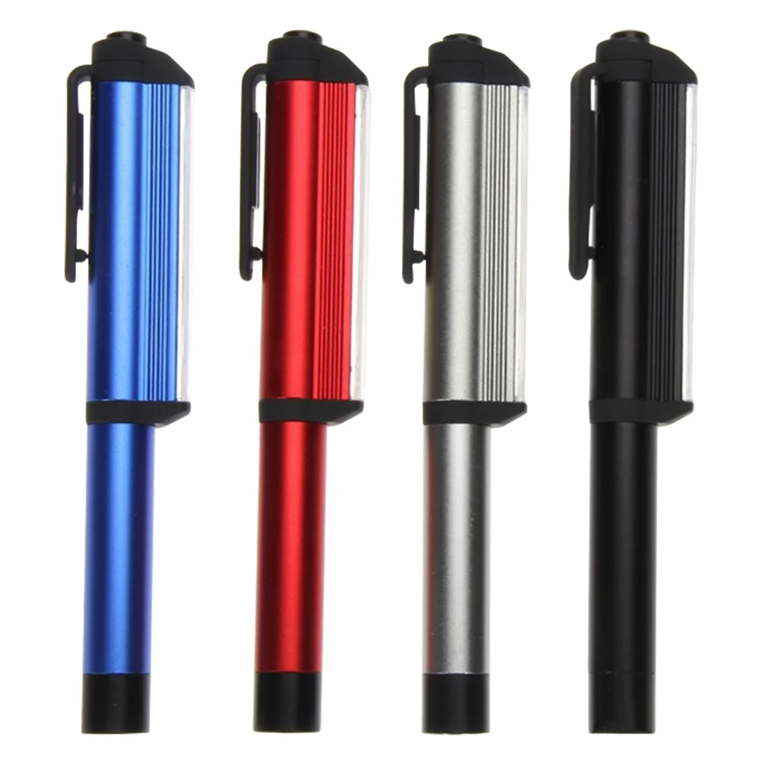 Aluminum Alloy COB Pen Light Mini LED Flashlight 5V Multi