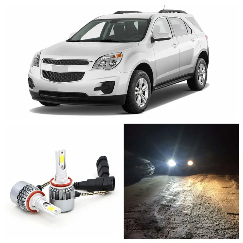 Edis светодиодный светильник высокой мощности 72 Вт 7600LM COB для Chevrolet Equinox 2010 2016|led